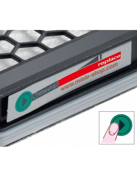 Miele SF AA 50 Active AirClean filtar sa Timestrip®  za učinkovito filtriranje neugodnih mirisa.