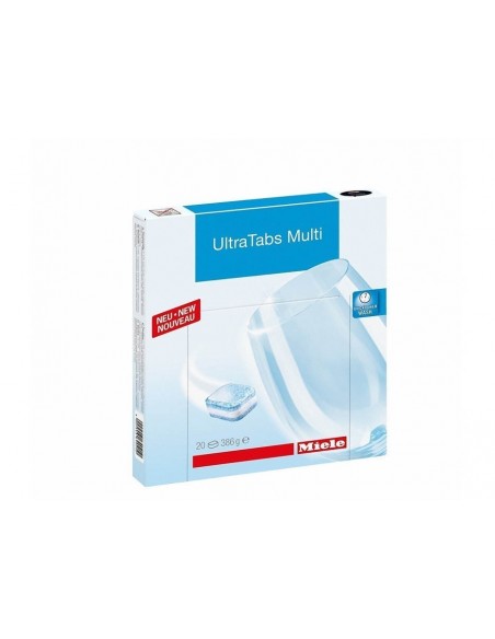 UltraTabs Multi, 20 komada za najbolje rezultate čišćenja u Miele perilicama posuđa.