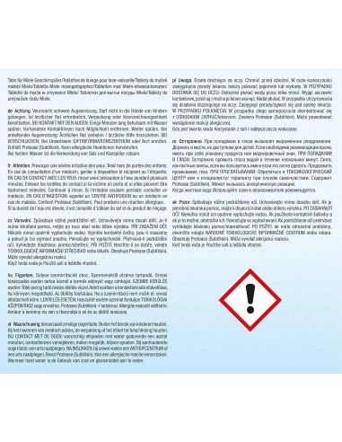 UltraTabs Multi, 20 komada za najbolje rezultate čišćenja u Miele perilicama posuđa.