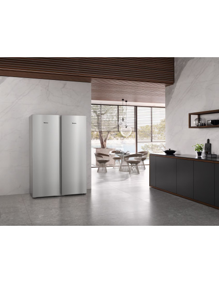 KS 4383 DD Samostojeći hladnjak Izgled plemenitog čelika