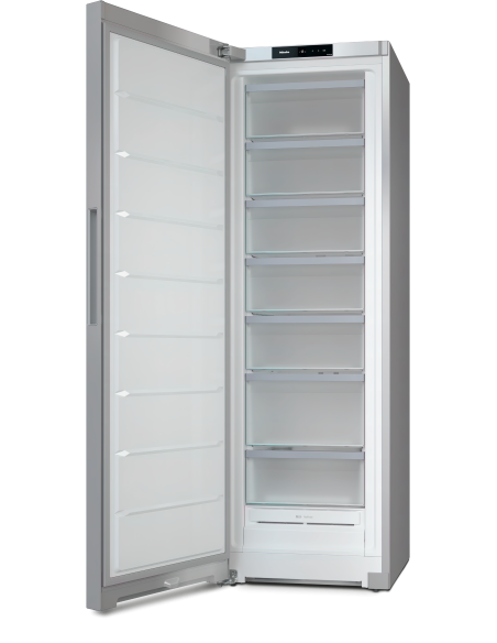 FNS 4382 D Samostojeći zamrzivač Izgled plemenitog čelika